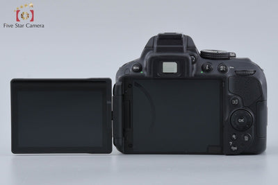 [Used] Nikon D5300 Double Zoom Kit Black, Low Shutter Count, With Original Box