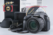 Used Panasonic LUMIX DMC-FZ1000 Black Compact Digital Camera with Original Box