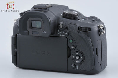 Used Panasonic LUMIX DMC-FZ1000 Black Compact Digital Camera with Original Box