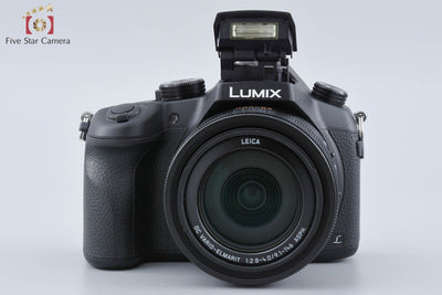 Used Panasonic LUMIX DMC-FZ1000 Black Compact Digital Camera with Original Box