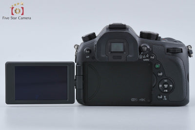 Used Panasonic LUMIX DMC-FZ1000 Black Compact Digital Camera with Original Box