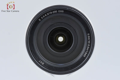 [Used] SONY E 18-200mm f/3.5-6.3 OSS SEL18200 Silver