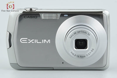 [Used] Casio EXILIM ZOOM EX-Z1 Silver Compact Digital Camera with Original Box