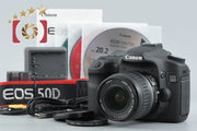 [Used] Canon EOS 50D + EF-S 18-55mm f/3.5-5.6 II USM with Low Shutter Count