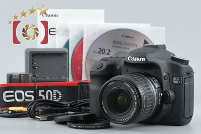 [Used] Canon EOS 50D + EF-S 18-55mm f/3.5-5.6 II USM with Low Shutter Count