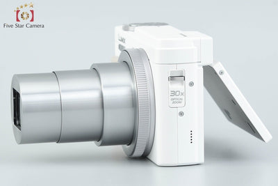 Used: Panasonic LUMIX DC-TZ95D White Compact Digital Camera with Original Box