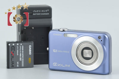 [Used] Casio EXILIM ZOOM EX-Z1050 Blue Compact Digital Camera