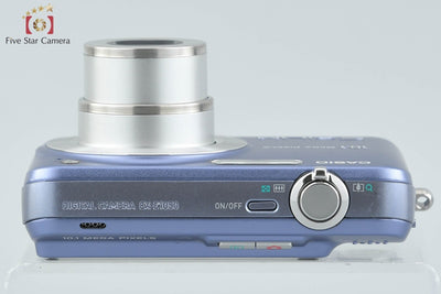 [Used] Casio EXILIM ZOOM EX-Z1050 Blue Compact Digital Camera