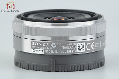 【Used】SONY E 16mm f/2.8 SEL16F28