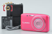[Used] Panasonic LUMIX DMC-S2 Pink Compact Digital Camera