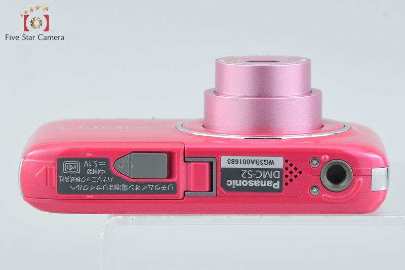 中古】Panasonic パナソニック LUMIX DMC-S2 ピンク コンパクト
