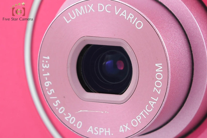 中古】Panasonic パナソニック LUMIX DMC-S2 ピンク コンパクト
