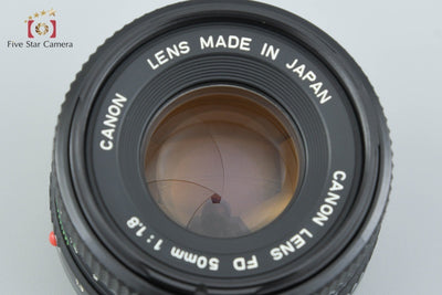 [Used] Canon New FD 50mm f/1.8