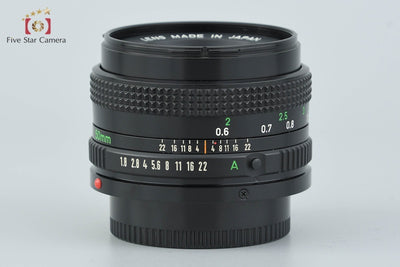 [Used] Canon New FD 50mm f/1.8