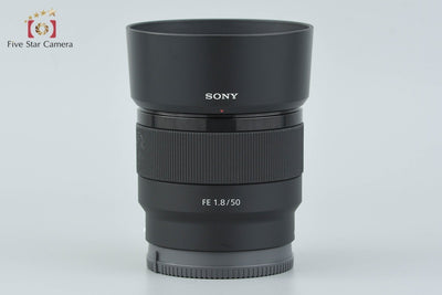 【中古】SONY ソニー FE 50mm f/1.8 SEL50F18F