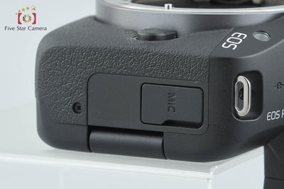 【中古】Canon キヤノン EOS R50 ブラック ミラーレス一眼カメラ シャッター回数僅少