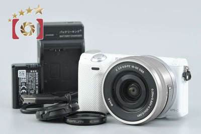 [Used] SONY α NEX-5T White Power Zoom Lens Kit