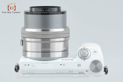 [Used] SONY α NEX-5T White Power Zoom Lens Kit