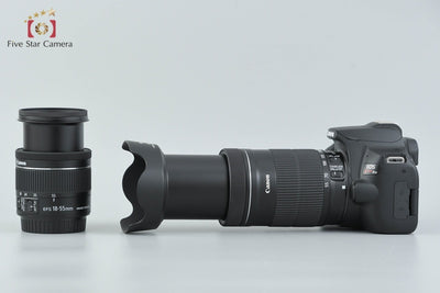 【中古】Canon キヤノン EOS Kiss X10 ダブルズームキット シャッター回数僅少