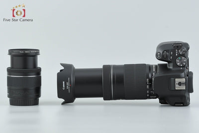 【中古】Canon キヤノン EOS Kiss X10 ダブルズームキット シャッター回数僅少