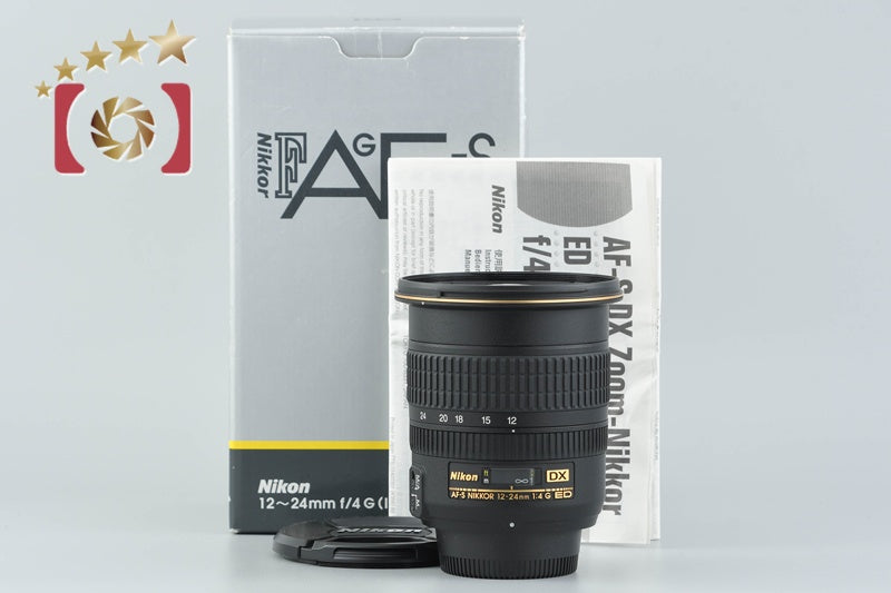 [Used] Nikon AF-S DX NIKKOR 12-24mm f/4 G ED with Original Box