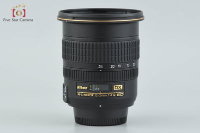 [Used] Nikon AF-S DX NIKKOR 12-24mm f/4 G ED with Original Box