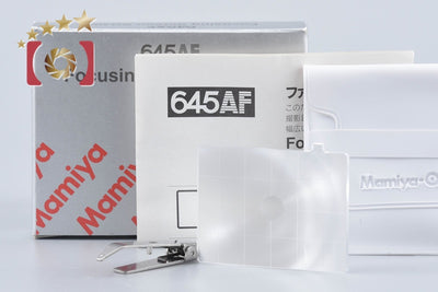 [Used] Mamiya Focusing Screen Type A4 Grid Matte for 645 AF with original box