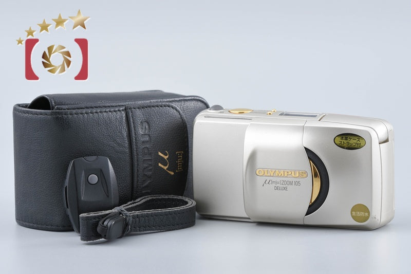【Used】OLYMPUS μ[mju:] ZOOM 105 DELUXE Compact Film Camera