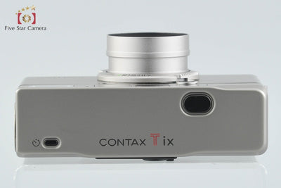 【中古】CONTAX コンタックス Tix シルバー コンパクトフィルムカメラ