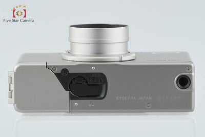 【中古】CONTAX コンタックス Tix シルバー コンパクトフィルムカメラ