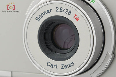 【中古】CONTAX コンタックス Tix シルバー コンパクトフィルムカメラ