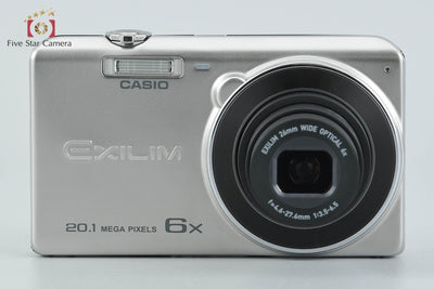 【中古】CASIO カシオ EXILIM EX-ZS35 シルバー コンパクトデジタルカメラ 元箱付き