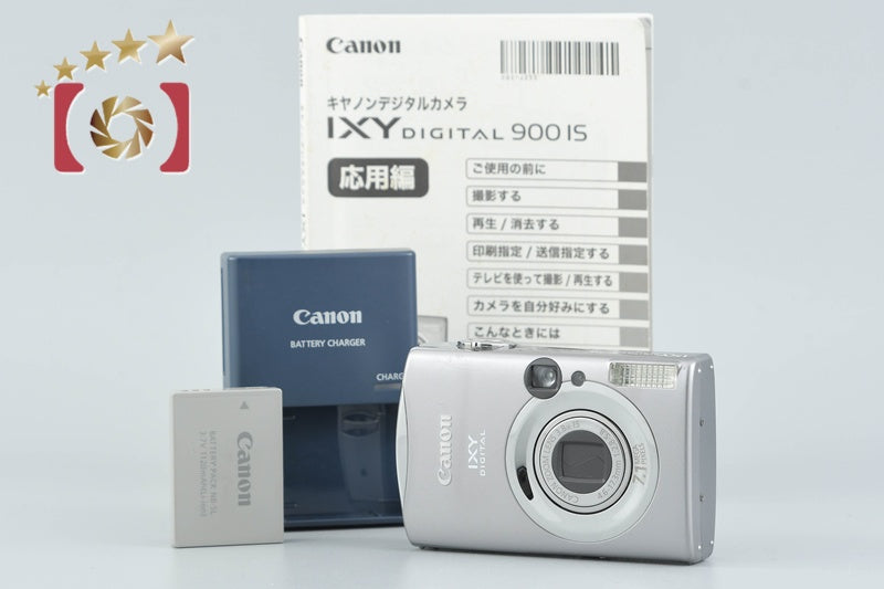 [Used] Canon IXY Digital 900 IS Silver Compact Digital Camera