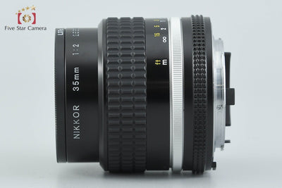[Used] Nikon Nikkor Ai-S 35mm f/2