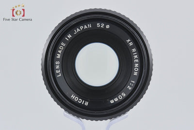 [Used] RICOH Rikenon XR 50mm f/2 Pentax K Mount