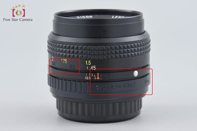 [Used] RICOH Rikenon XR 50mm f/2 Pentax K Mount