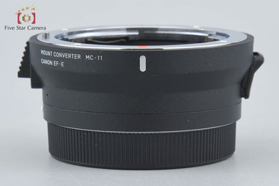 【中古】SIGMA シグマ マウントコンバーター MC-11 Canon EF-E用 Canon EF → ソニーEマウント 元箱付き