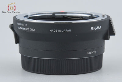 【中古】SIGMA シグマ マウントコンバーター MC-11 Canon EF-E用 Canon EF → ソニーEマウント 元箱付き