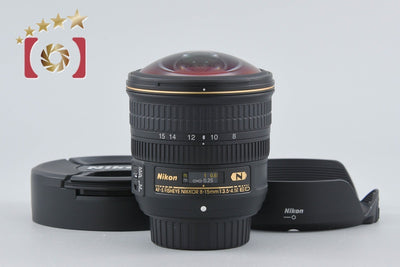 [Used] Nikon AF-S FISHEYE NIKKOR 8-15mm f/3.5-4.5E ED