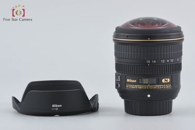 [Used] Nikon AF-S FISHEYE NIKKOR 8-15mm f/3.5-4.5E ED