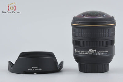 [Used] Nikon AF-S FISHEYE NIKKOR 8-15mm f/3.5-4.5E ED
