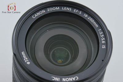 [Used] Canon EF-S 18-200mm f/3.5-5.6 IS