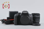 [Used] Canon EOS Kiss X9i + EF-S 18-55mm f/4-5.6 IS STM