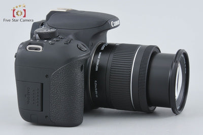 [Used] Canon EOS Kiss X9i + EF-S 18-55mm f/4-5.6 IS STM