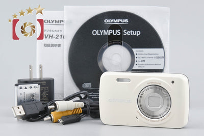 [Used] Olympus VH-210 White Compact Digital Camera