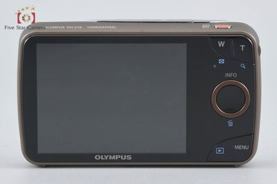 [Used] Olympus VH-210 White Compact Digital Camera