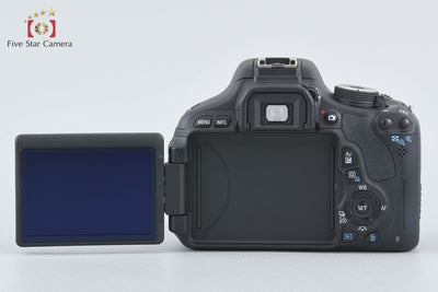 [Used] Canon EOS Kiss X5 EF-S 18-55 IS II Lens Kit - Low Shutter Count