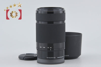 [Used] SONY Sony E 55-210mm f/4.5-6.3 OSS SEL55210 Black