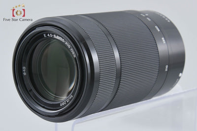 [Used] SONY Sony E 55-210mm f/4.5-6.3 OSS SEL55210 Black