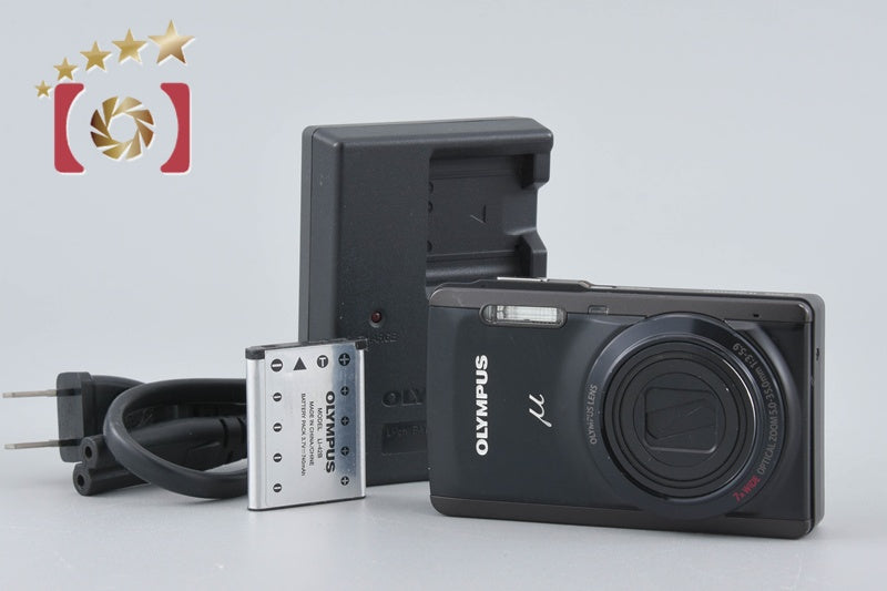 [Used] OLYMPUS Olympus μ-7050 Black Compact Digital Camera